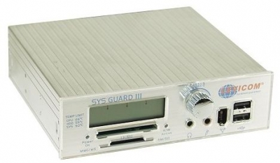 Sys_Guardian_III_Aluminium_Frontpanel_525_Zoll_Front_Panel_Frontblende_525_USB_Firewire_Micr
