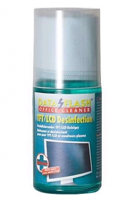 Spray Disinfectant for Screens and Displays [Monitor / TFT / LCD] Pump Spray Microfiber [200ml]