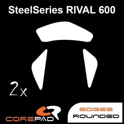 Corepad Skatez PRO 107 Patins Teflon - Souris Pieds SteelSeries Rival 600