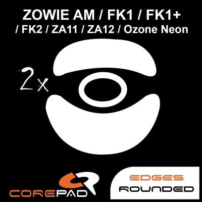 Corepad Skatez PRO 110 Patins Teflon - Souris Pieds Zowie AM / FK1 / FK1+ / FK2 / ZA11 / ZA12 / Ozone Neon / Neon M10