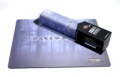 RantoPad H3 tapis de souris de tissue MousePad Darkwoods