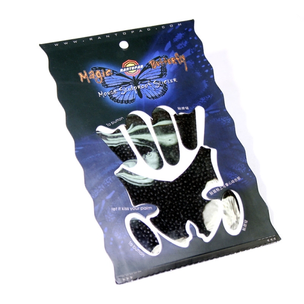 RantoPad Magic-Butterfly Maus-Grip [Skidproof Stickers] schwarz