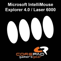 Corepad Skatez PRO    7 Mouse-Feet Microsoft IntelliMouse Explorer 4.0 / Laser 6000 / Basic Optical Maus / Ducky Secret