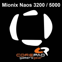 Corepad Skatez PRO - Patins Teflon - Souris Pieds - 36 Mionix Naos 3200 / 5000 / 7000