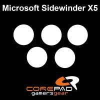 Corepad Skatez PRO  40 - Patins Teflon - Souris Pieds - Microsoft Sidewinder X5