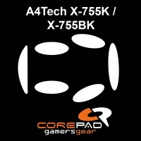 Corepad Skatez A4Tech X-755K / X-755BK Replacement Mouse Feet