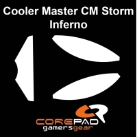 Corepad Skatez PRO  47 Patins Teflon - Souris Pieds Cooler Master CM Storm Inferno