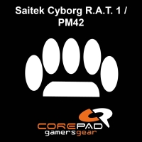 Corepad Skatez PRO  52 - Patins Teflon - Souris Pieds - Saitek Cyborg R.A.T. 1 / PM42