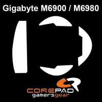 Corepad Skatez PRO  58 Patins Teflon - Souris Pieds Gigabyte M6900 / M6980