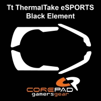 Corepad Skatez PRO  81 - Patins Teflon - Souris Pieds - Tt ThermalTake eSPORTS Black Element